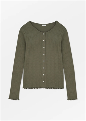 Edie cardigan Dark Green Skall Studio 